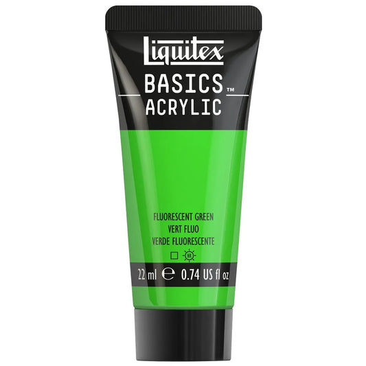 Liquitex Basics Akrilik Boya 22ml Fluorescent Green 985
