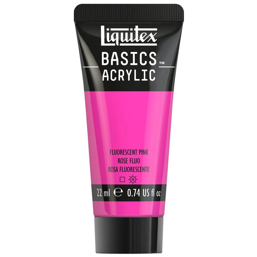 Liquitex Basics Akrilik Boya 22ml Fluorescent Pink 987