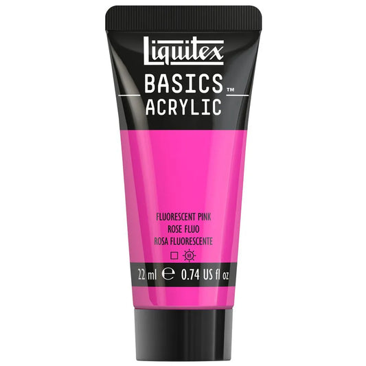 Liquitex Basics Akrilik Boya 22ml Fluorescent Pink 987