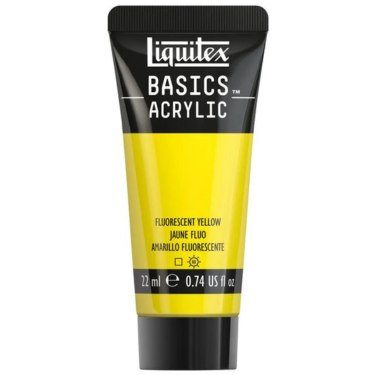 Liquitex Basics Akrilik Boya 22ml Fluorescent Yellow 981