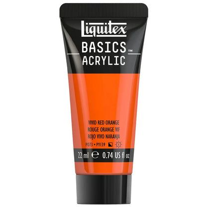 Liquitex Basics Akrilik Boya 22ml Vivid Red Orange 620