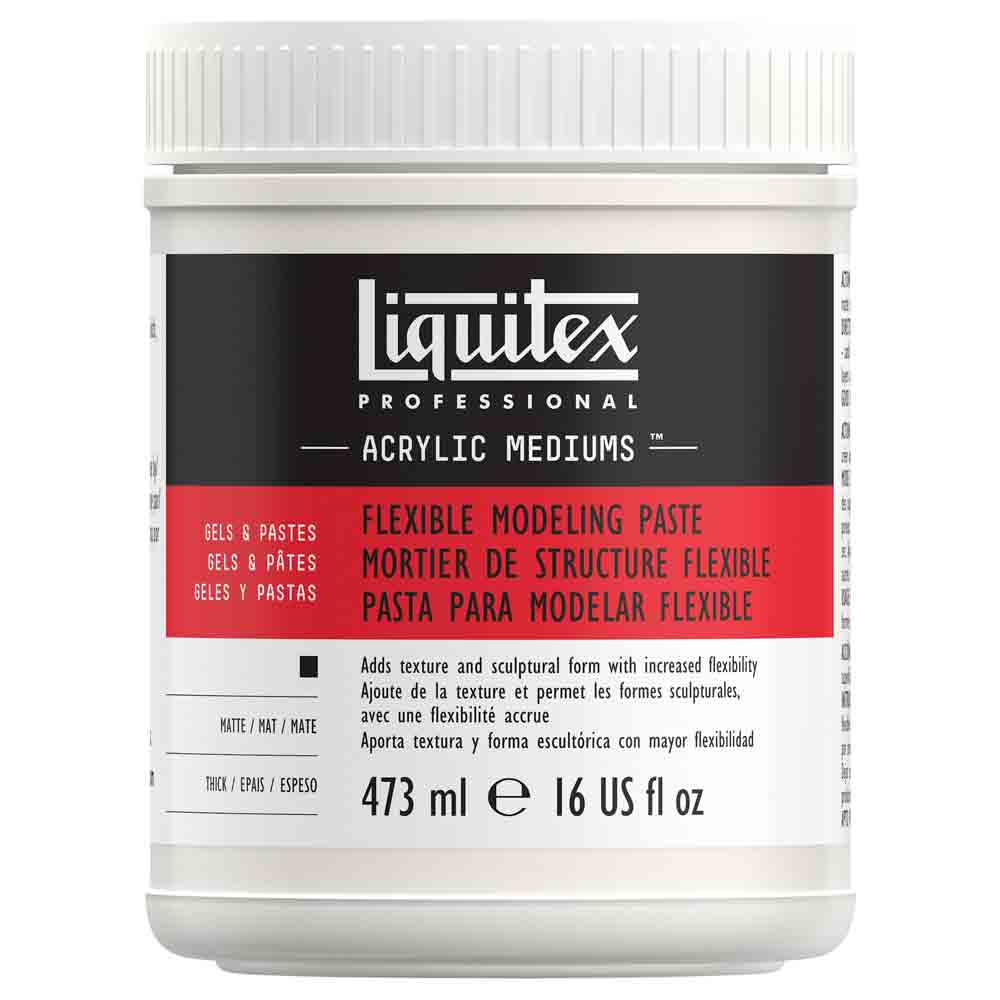 Liquitex Professional Acrylic Flexible Modeling Paste 473ml (Esnek Rölyef Macunu)