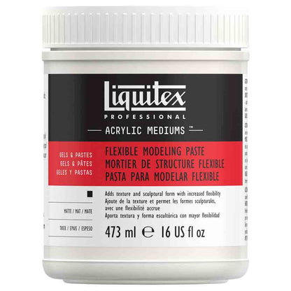Liquitex Professional Acrylic Flexible Modeling Paste 473ml (Esnek Rölyef Macunu)