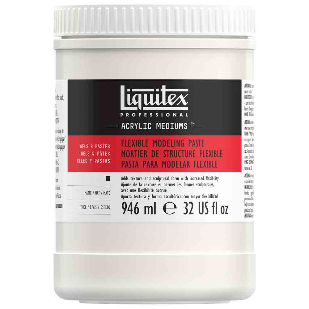 Liquitex Professional Acrylic Flexible Modeling Paste 946ml (Esnek Rölyef Macunu)