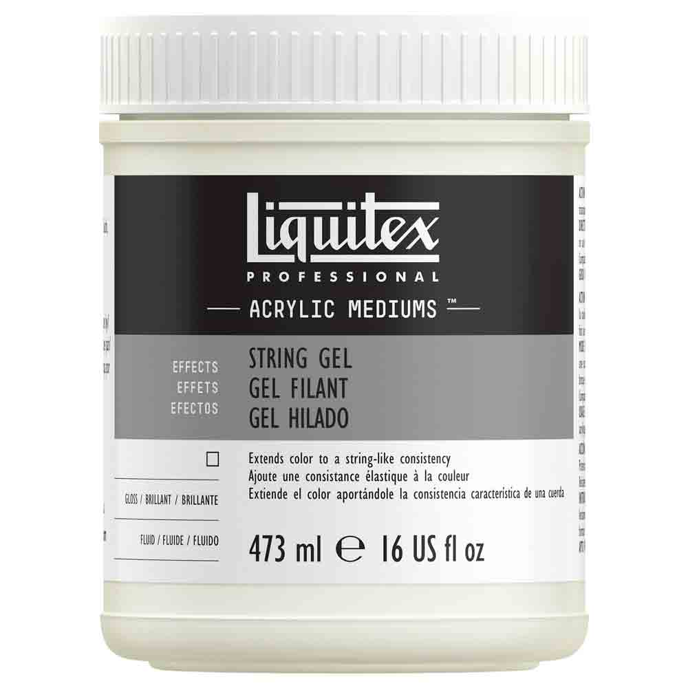 Liquitex Professional Acrylic String Gel 473ml (Boyutlu Çizgi Efekti Doku Jeli)