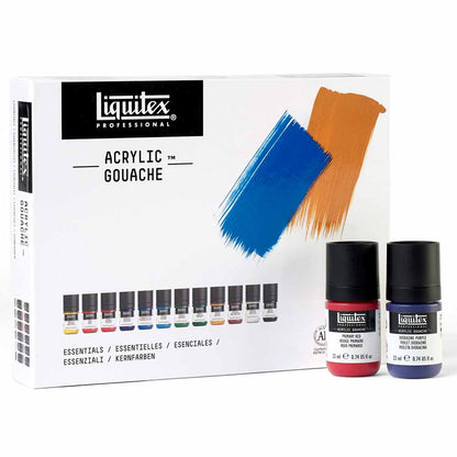 Liquitex Professional Akrilik Guaj Boya 12x22ml Set Essentials
