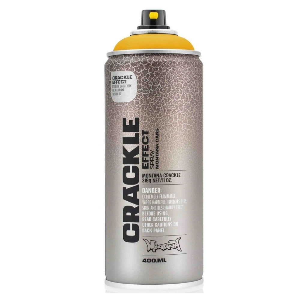 Montana Effect Crackle Sprey Boya 400ml Yellow Cab EC1220