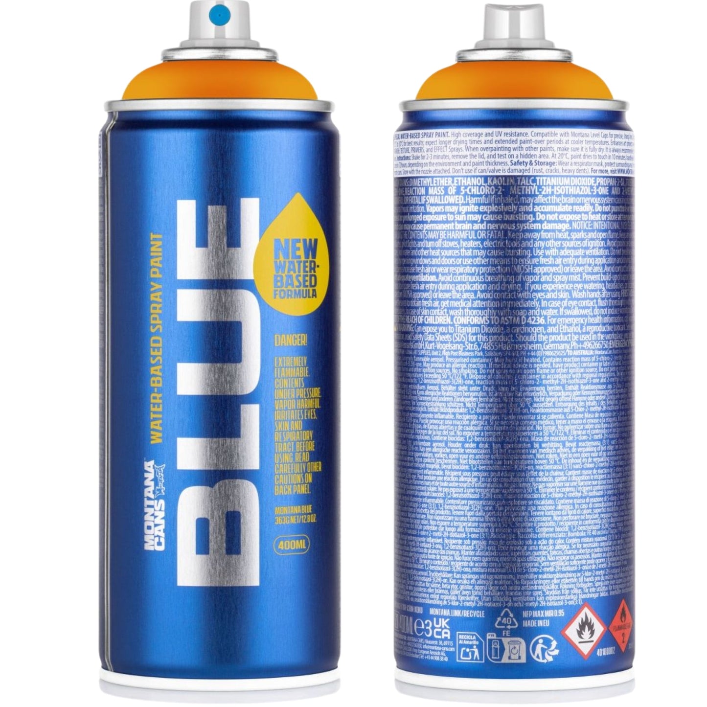 Montana BLUE Sprey Boya 400ml Corny BLUE 1040