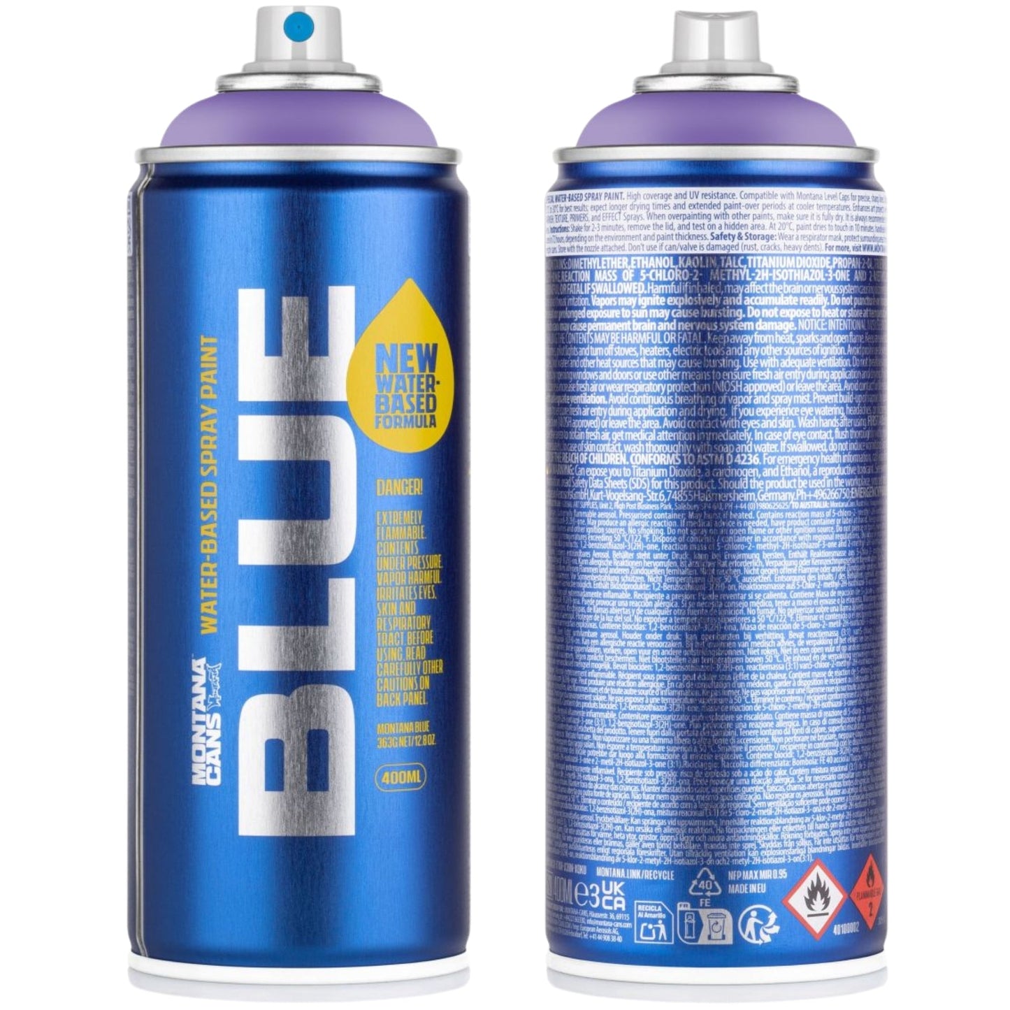 Montana BLUE Sprey Boya 400ml Light Lilac BLUE 4120