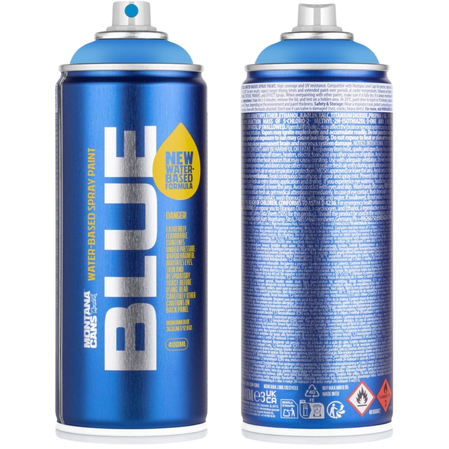 Montana BLUE Sprey Boya 400ml BLUE Diamond BLUE 5020