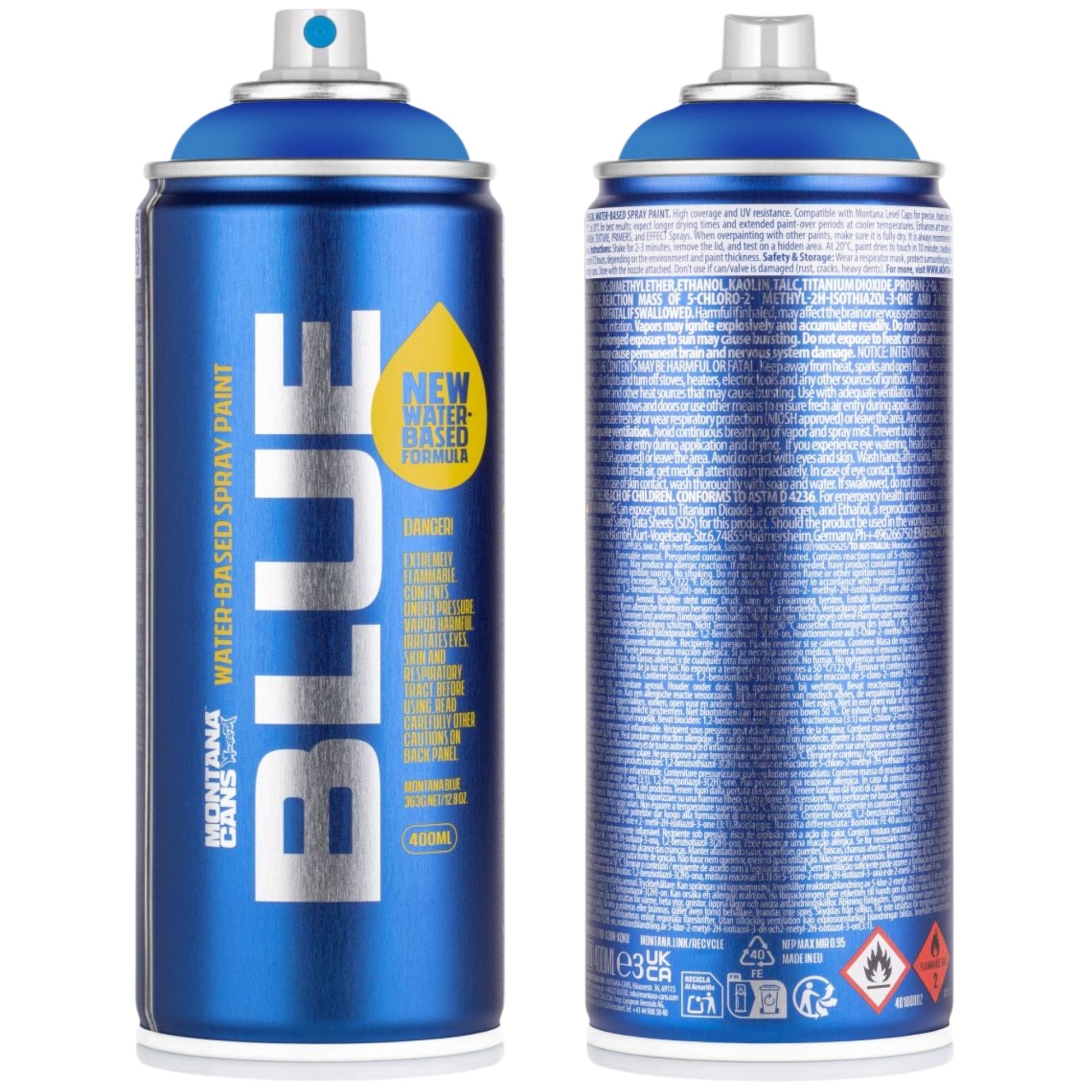 Montana BLUE Sprey Boya 400ml Morpho BLUE 5030