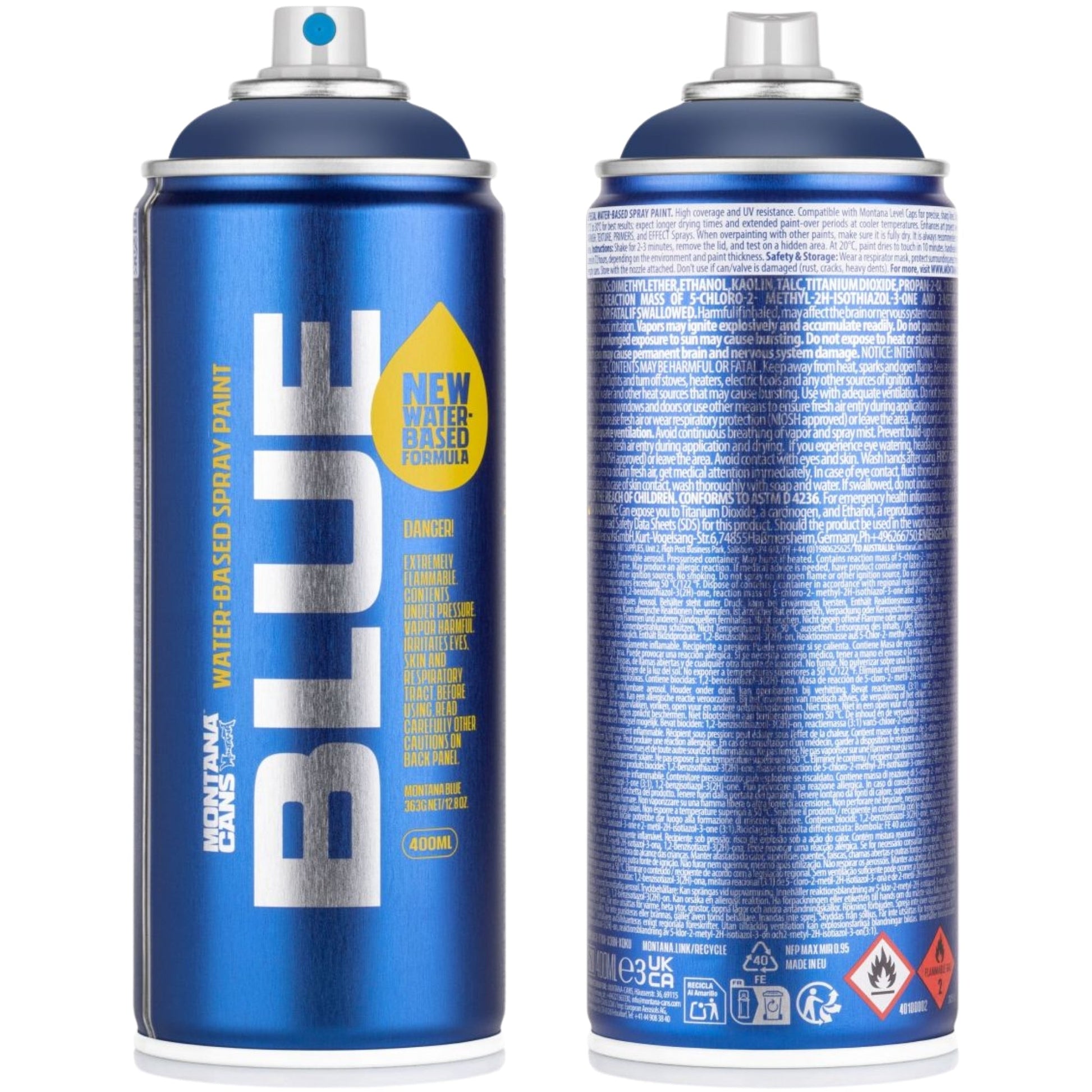 Montana BLUE Sprey Boya 400ml Space Jam BLUE 5070