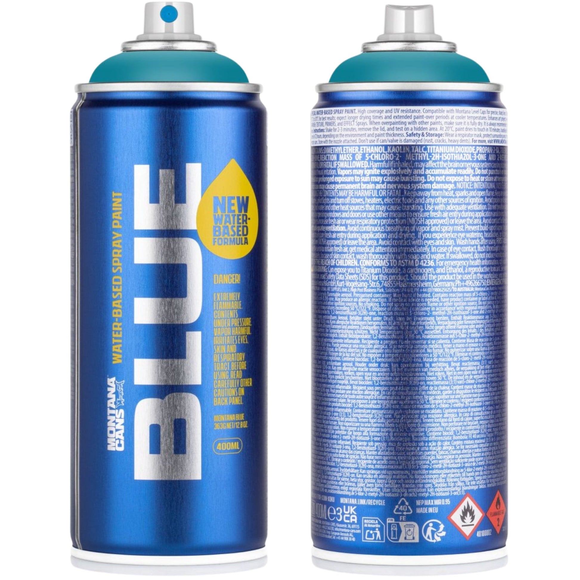 Montana BLUE Sprey Boya 400ml Grotto BLUE 5340