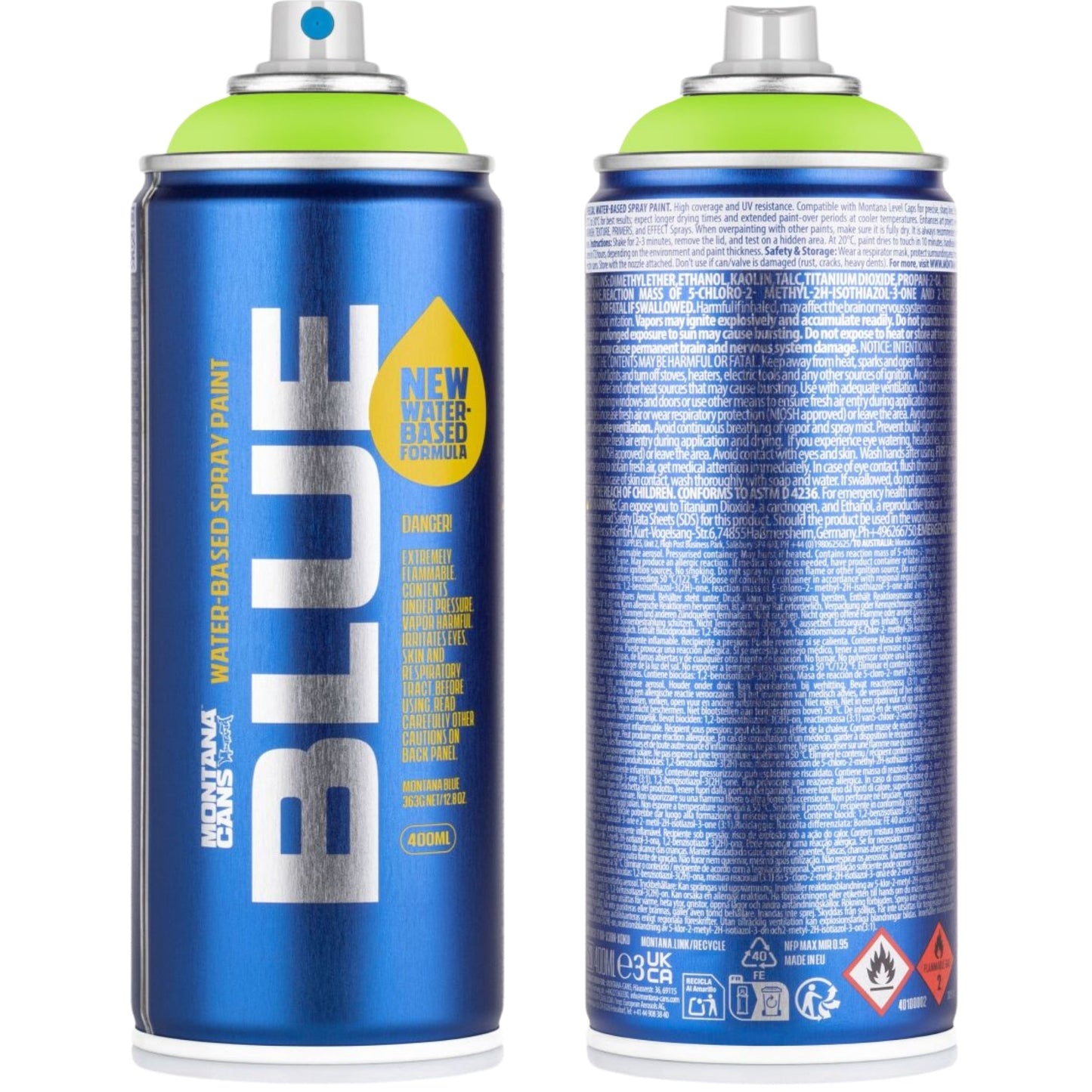 Montana BLUE Sprey Boya 400ml Mamba BLUE 6010