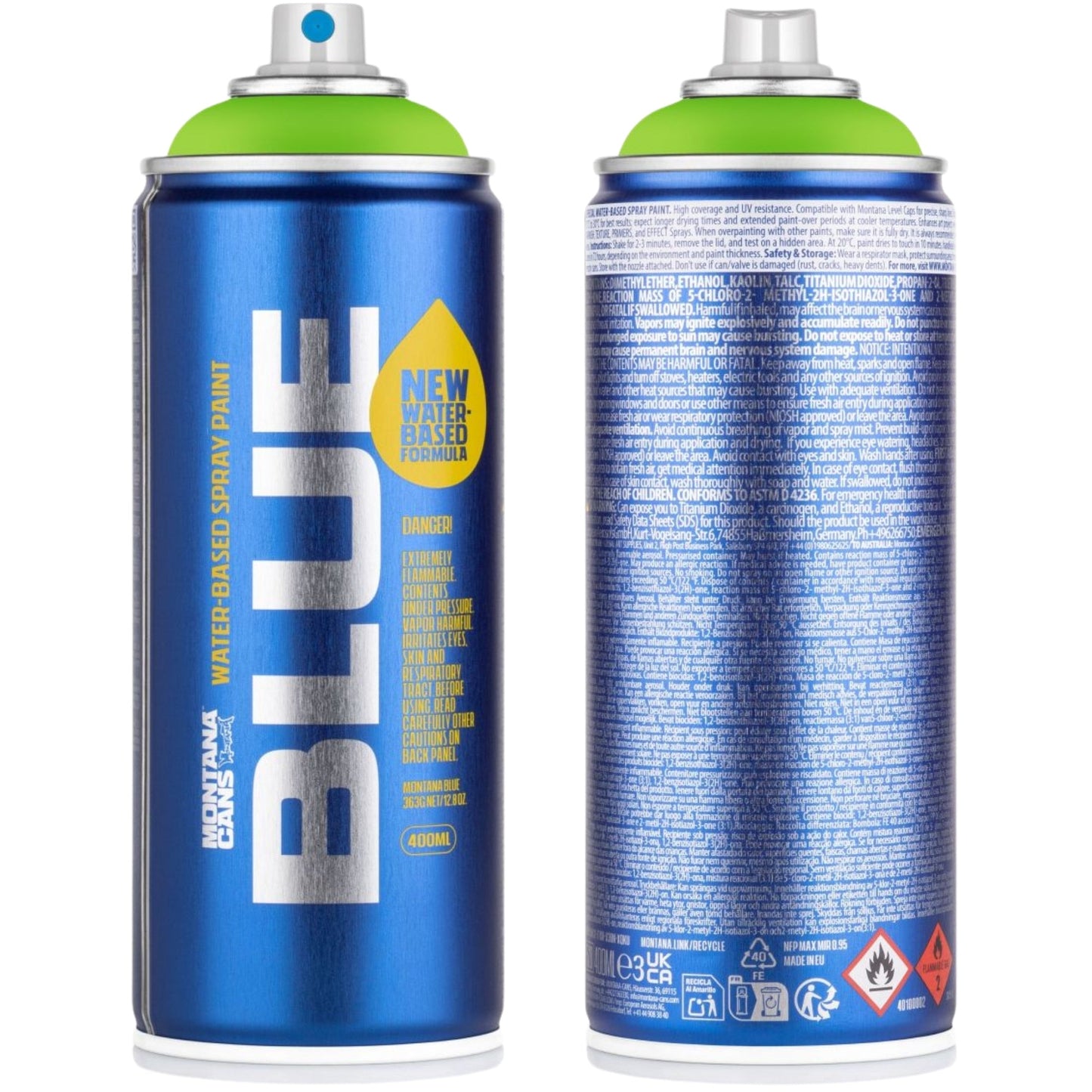 Montana BLUE Sprey Boya 400ml Frogger BLUE 6020