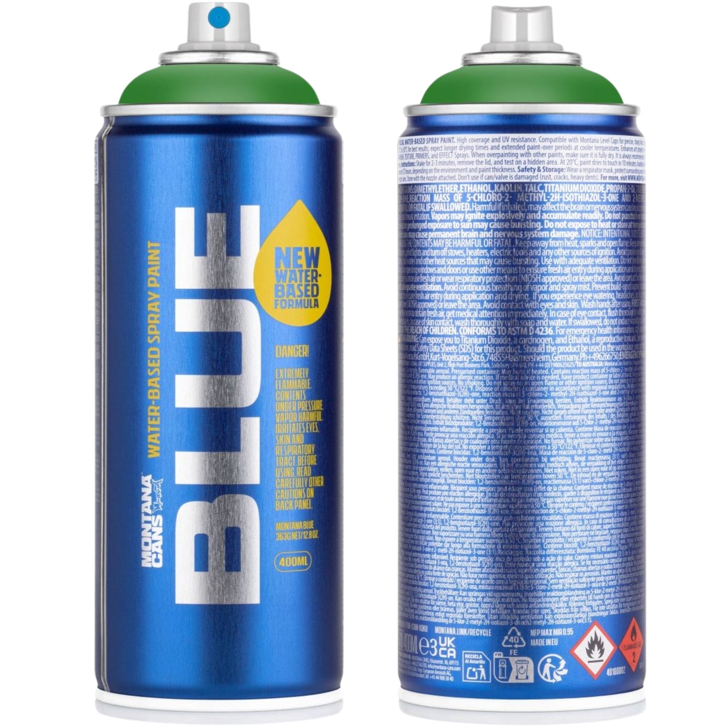 Montana BLUE Sprey Boya 400ml Juicy Grass BLUE 6040
