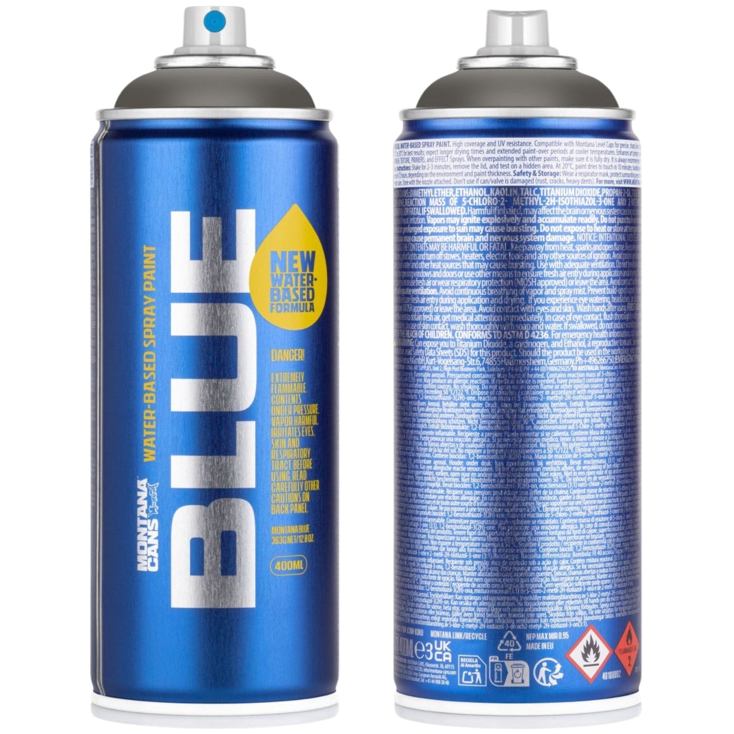 Montana BLUE Sprey Boya 400ml Basalt BLUE 7160
