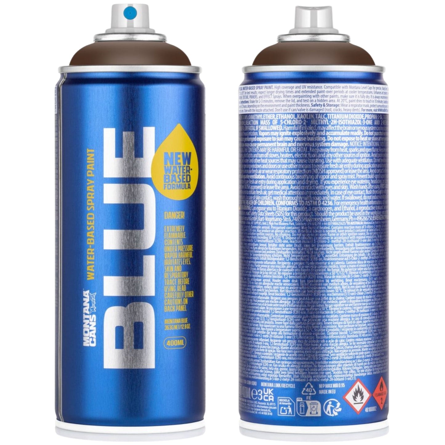 Montana BLUE Sprey Boya 400ml Bittersweet BLUE 8150