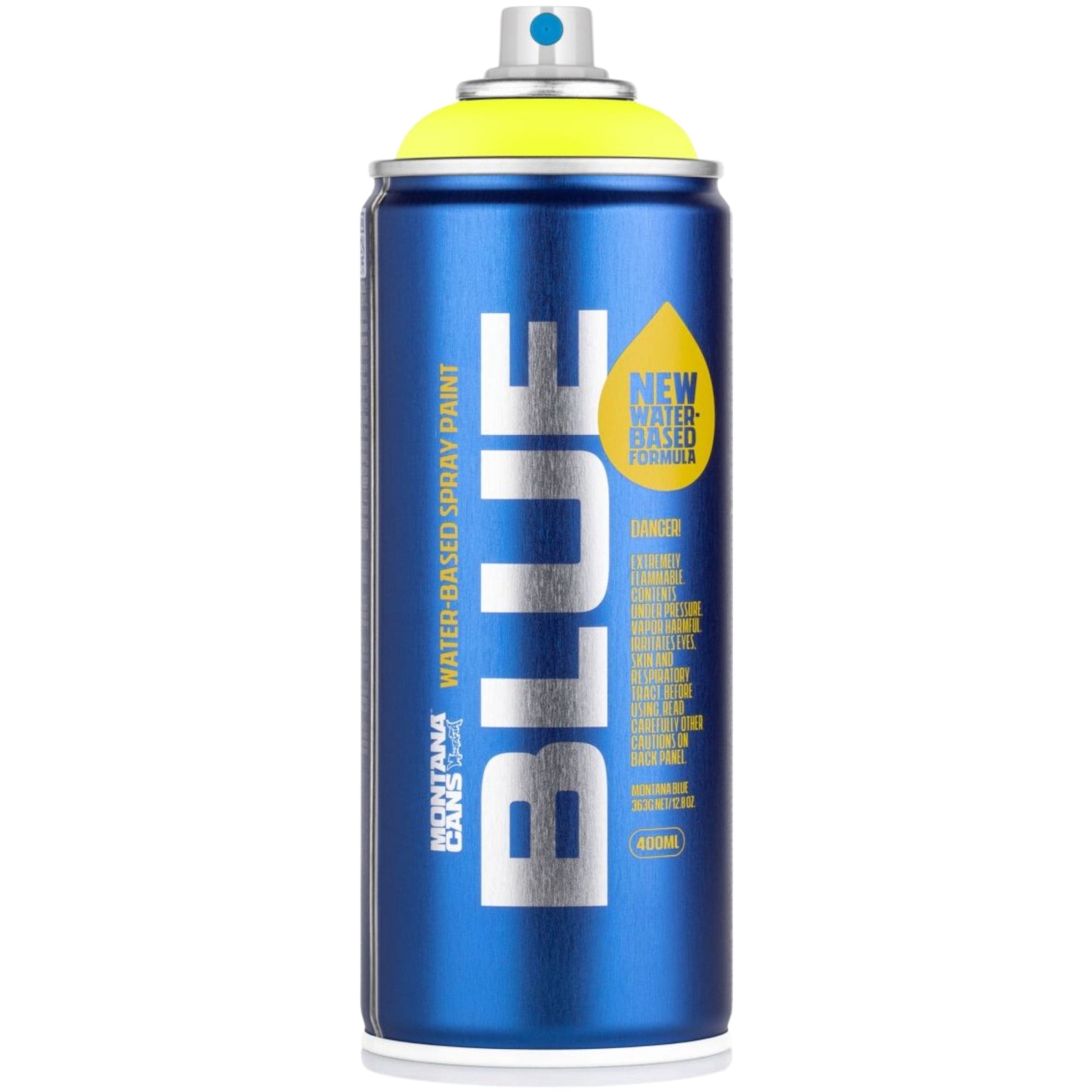 Montana BLUE Sprey Boya 400ml Fluor Yellow BLUE F100