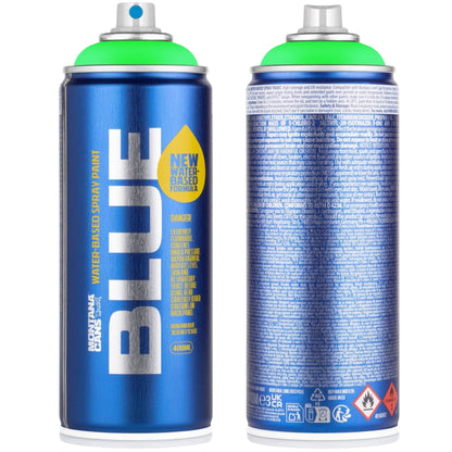 Montana BLUE Sprey Boya 400ml Fluor Green BLUE F600