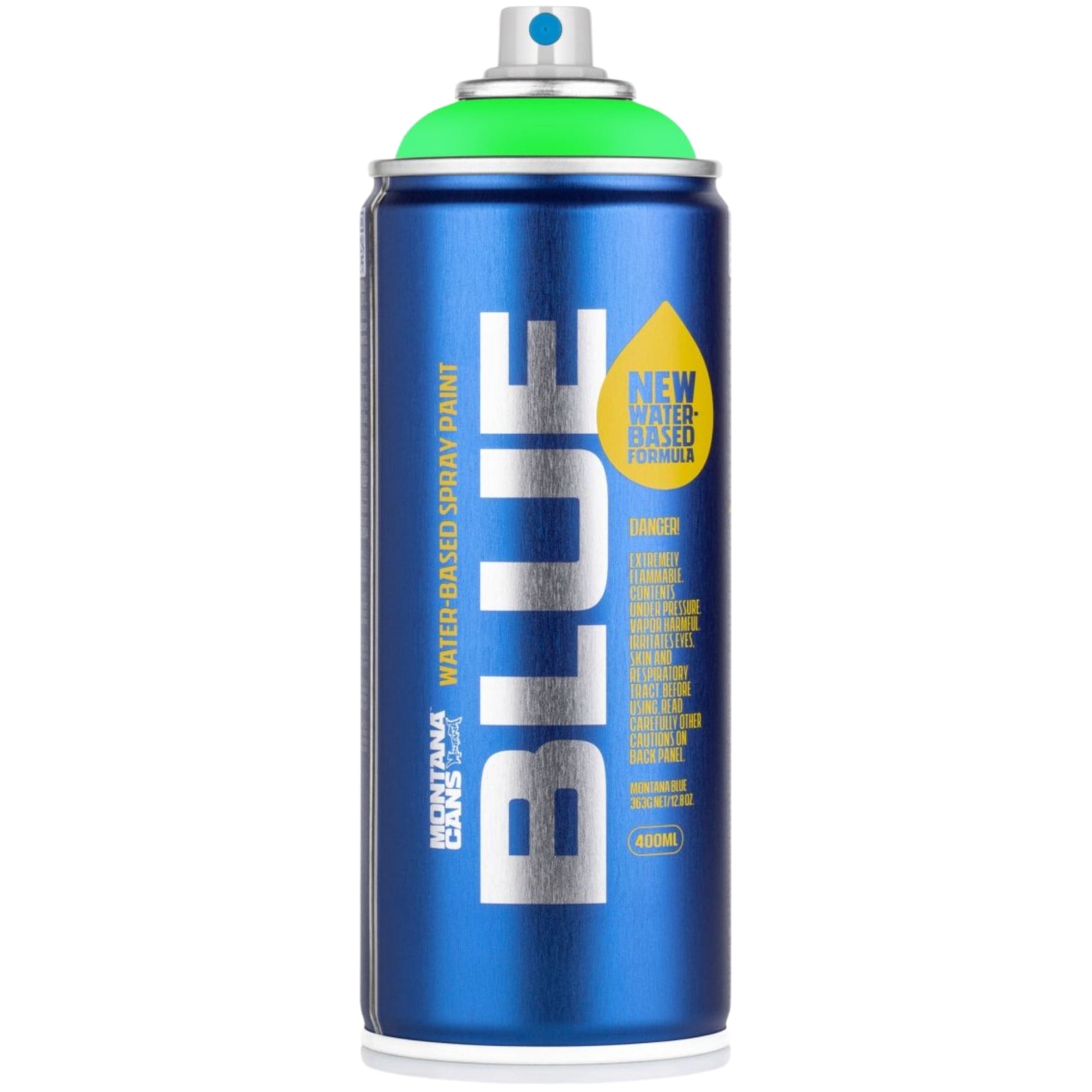 Montana BLUE Sprey Boya 400ml Fluor Green BLUE F600