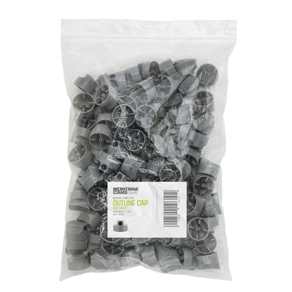 Montana Skinny Kontur Sprey Başlığı, Gri/Siyah, (Püskürtme Genişliği: 1-4cm)