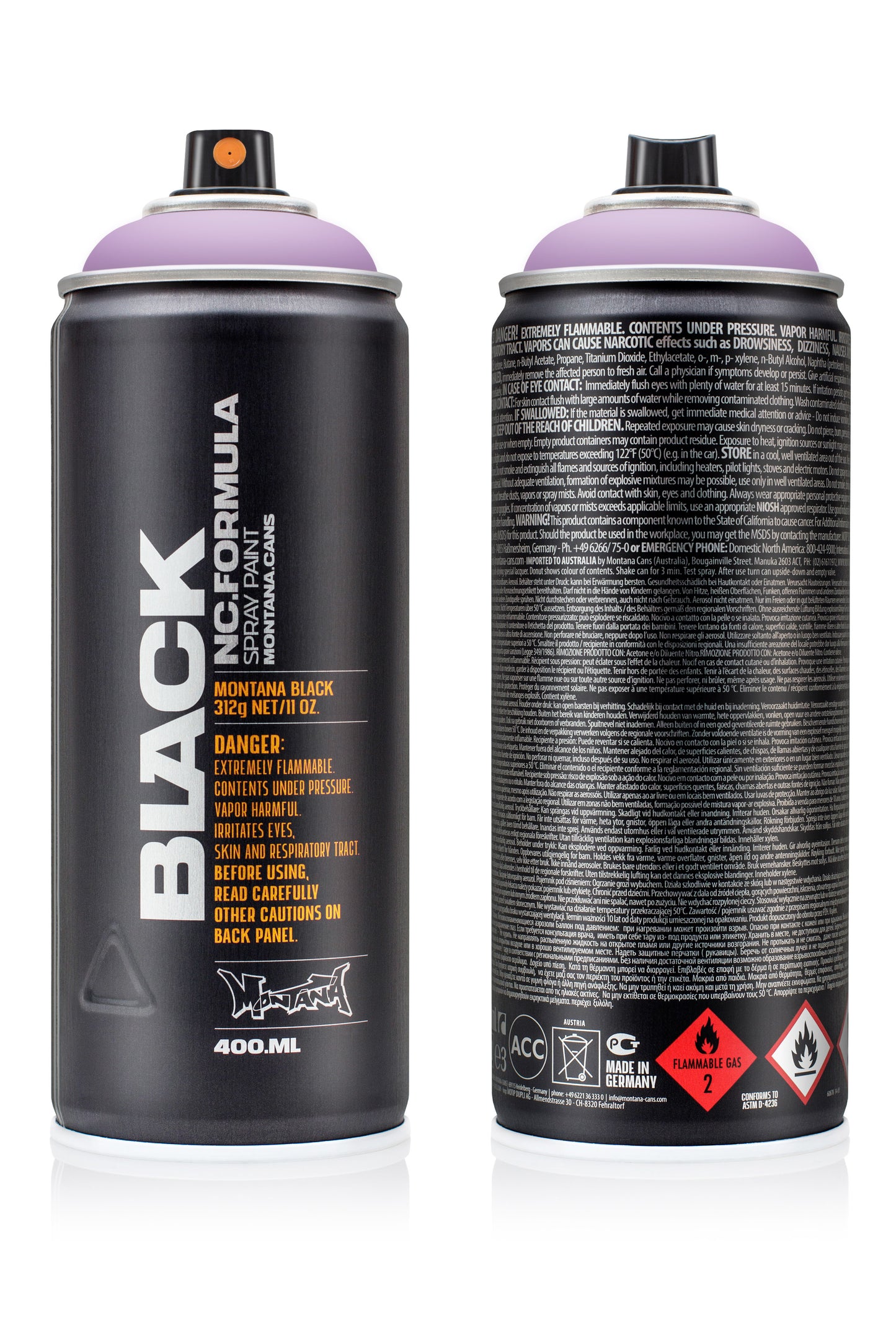 Montana Black Sprey Boya 400ml Ms. Jackson BLK4000