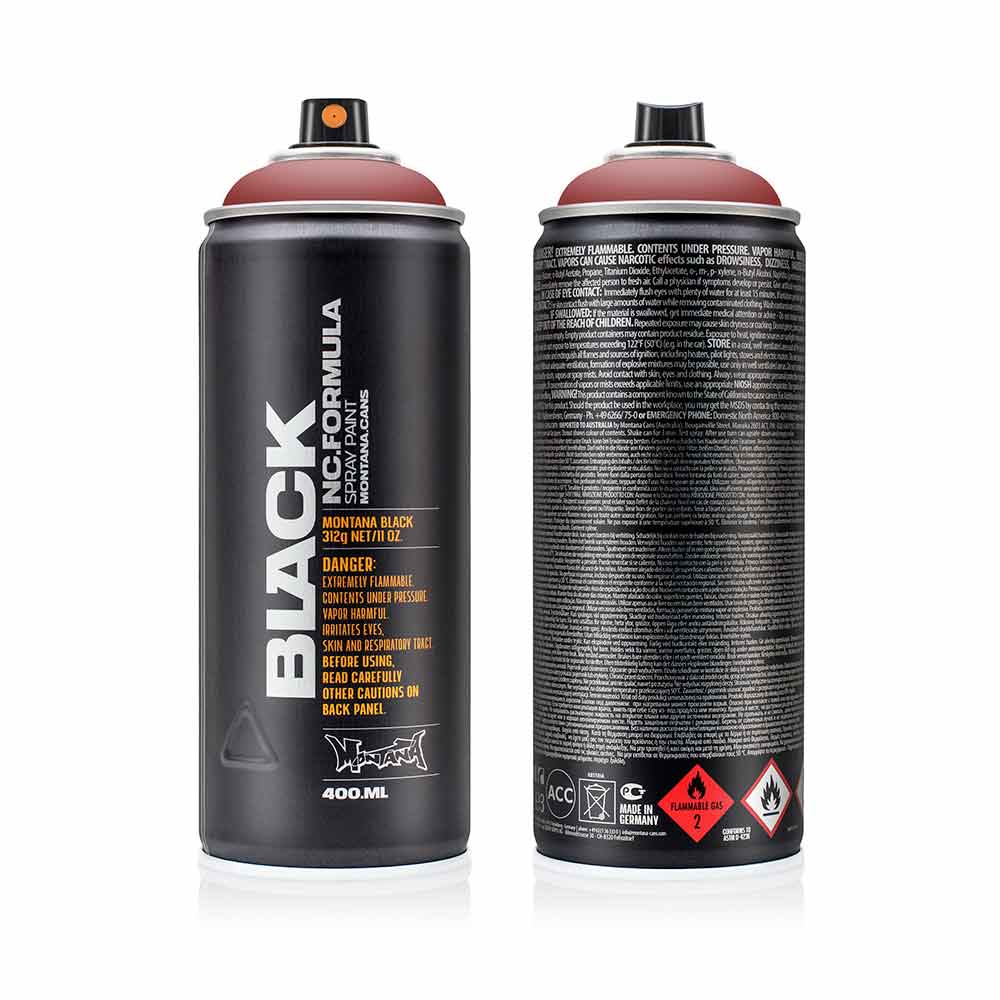 Montana Black Sprey Boya 400ml Rust BLK8080