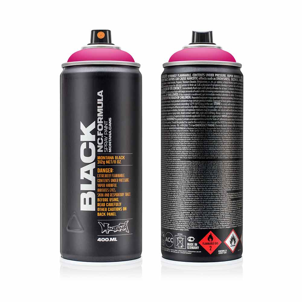 Montana Black Sprey Boya 400ml True Magenta BLK TR4000