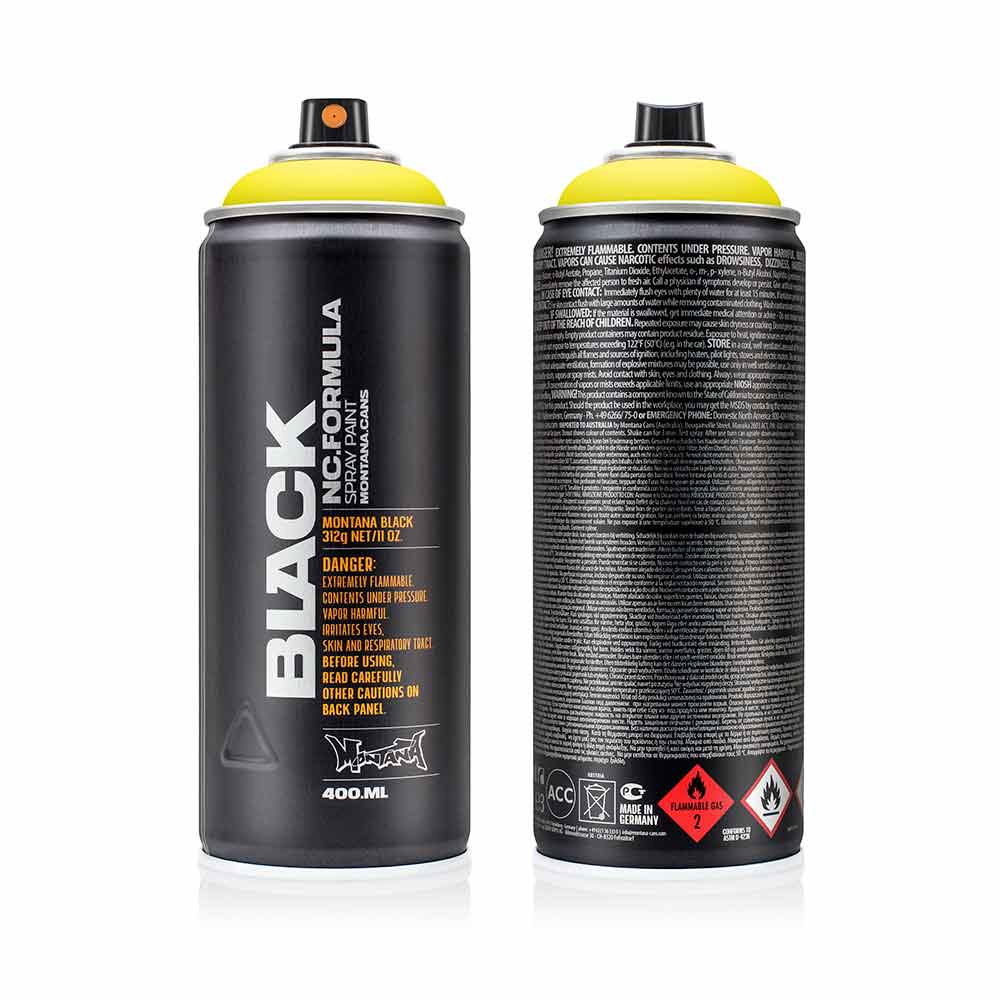 Montana Black Sprey Boya 400ml True Yellow BLK TR1000