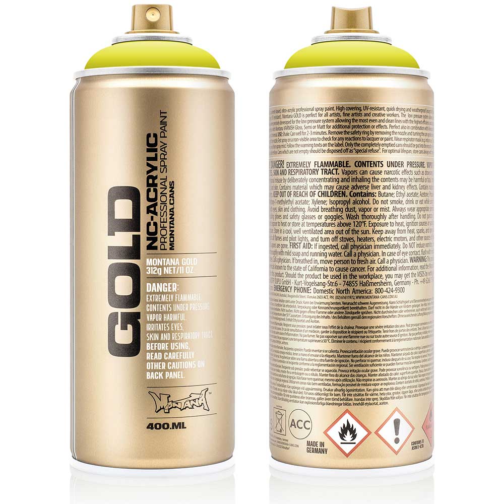 Montana Gold Akrilik Sprey Boya 400ml Poison Light CL6310