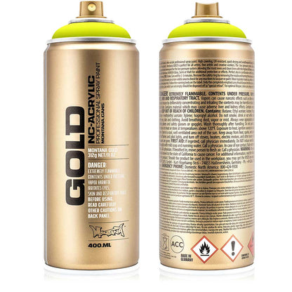 Montana Gold Akrilik Sprey Boya 400ml Flash Yellow (Fluo) F1000