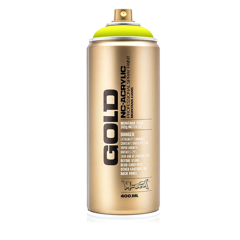 Montana Gold Akrilik Sprey Boya 400ml Flash Yellow (Fluo) F1000