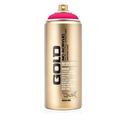 Montana Gold Akrilik Sprey Boya 400ml Gleaming Pink (Fluo) F4000