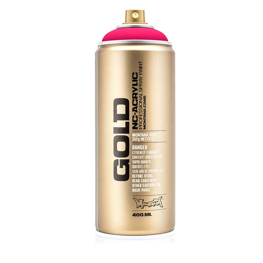 Montana Gold Akrilik Sprey Boya 400ml Gleaming Pink (Fluo) F4000