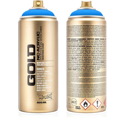 Montana Gold Akrilik Sprey Boya 400ml Flame Blue (Fluo) F5000