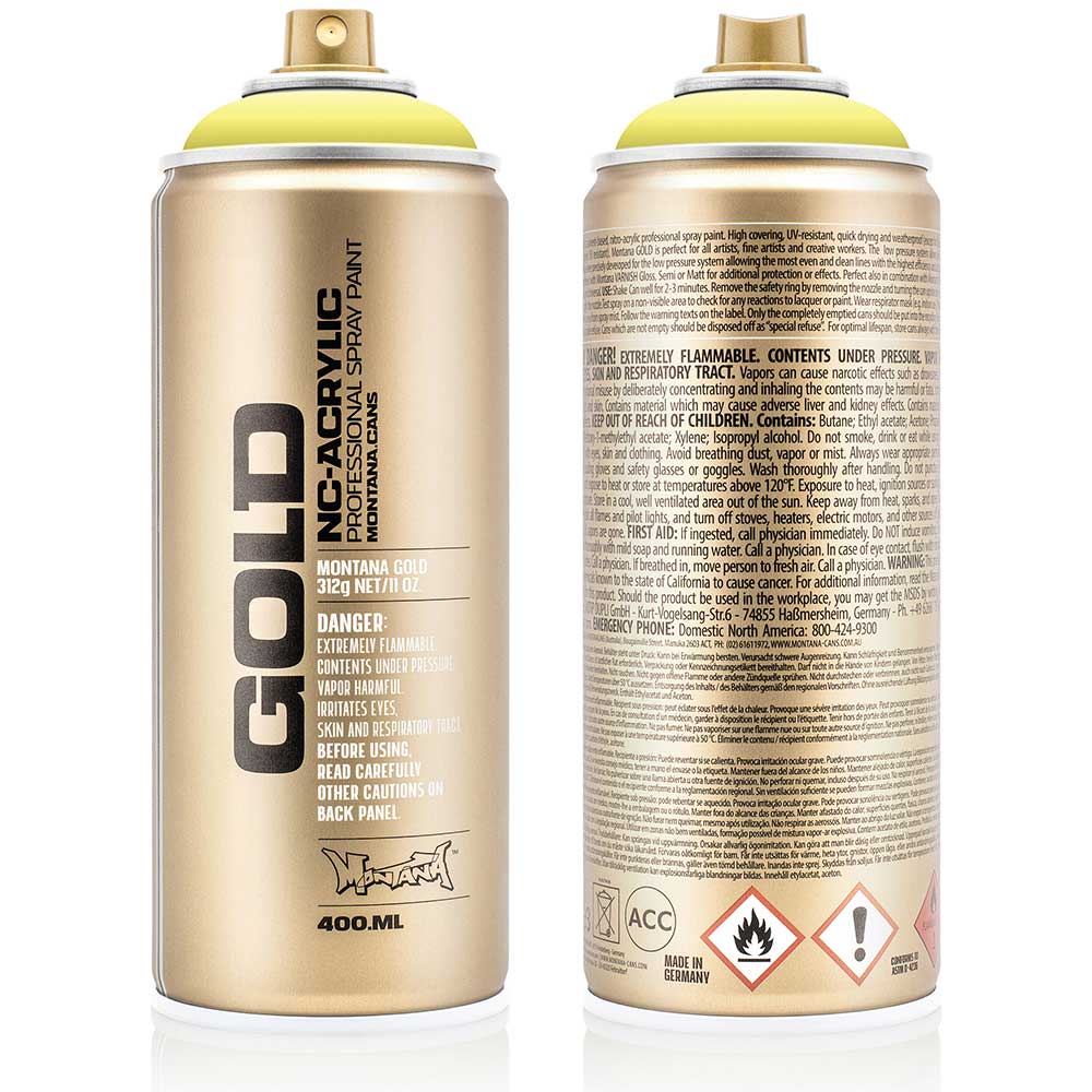 Montana Gold Akrilik Sprey Boya 400ml Butta 1100