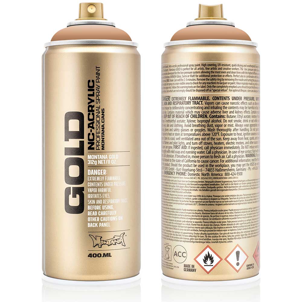 Montana Gold Akrilik Sprey Boya 400ml Toffee 1440