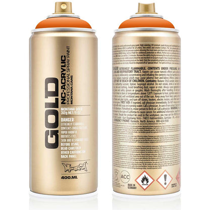 Montana Gold Akrilik Sprey Boya 400ml Orange 2070