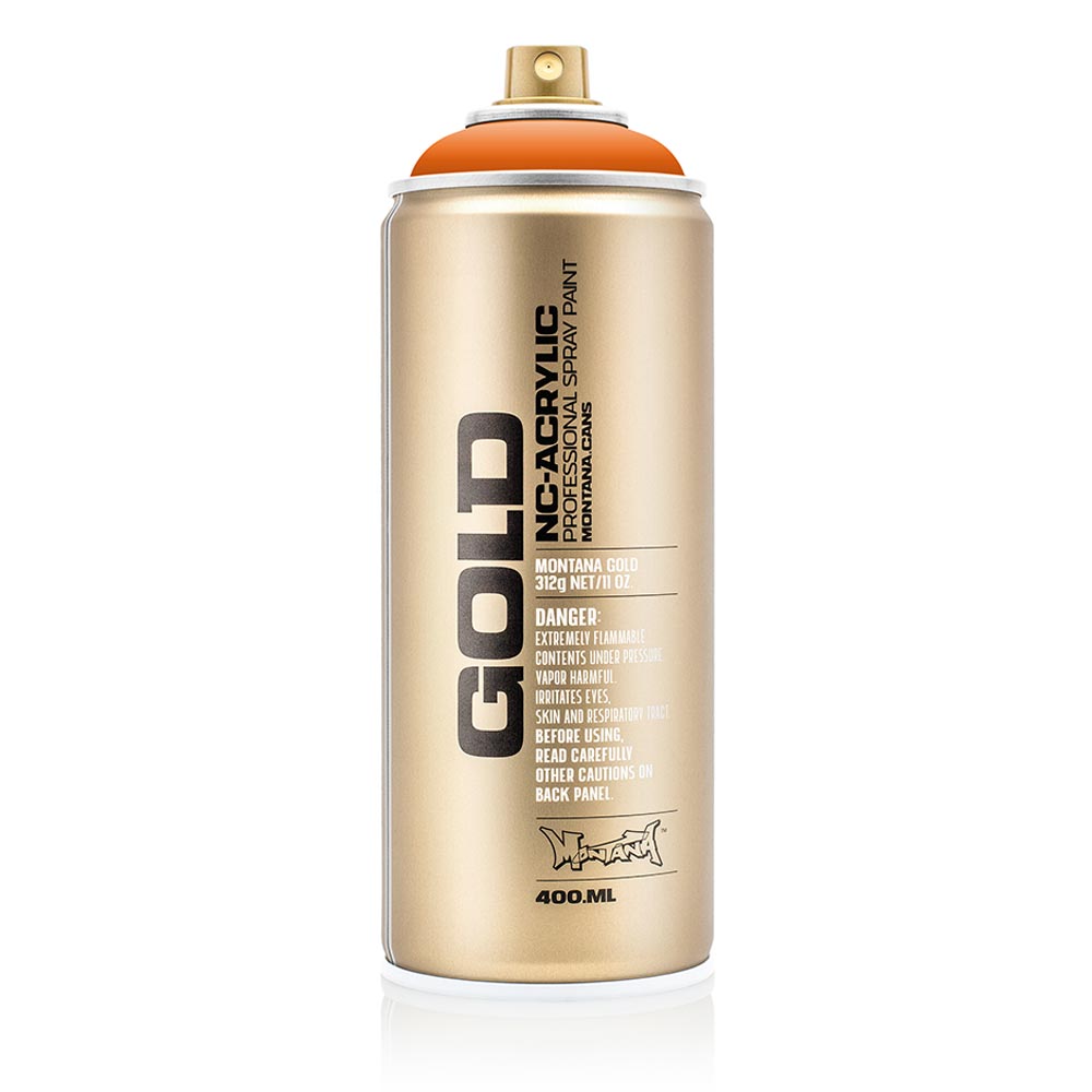 Montana Gold Akrilik Sprey Boya 400ml Orange 2070