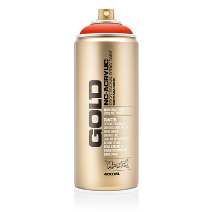 Montana Gold Akrilik Sprey Boya 400ml Red Orange 2090