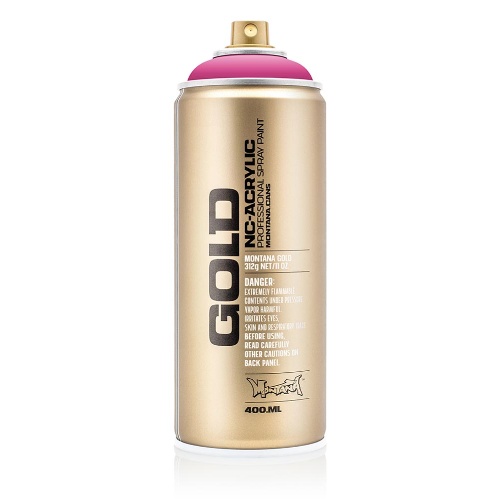Montana Gold Akrilik Sprey Boya 400ml Pink Pink 3130