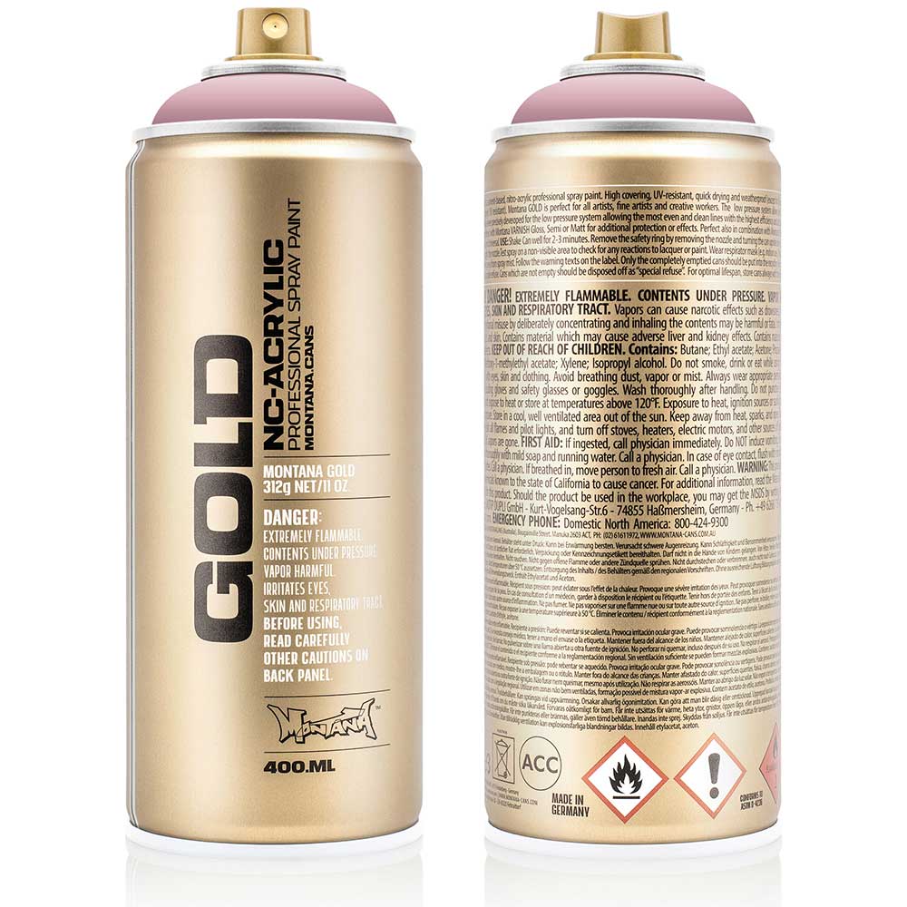 Montana Gold Akrilik Sprey Boya 400ml Mortadella 4010