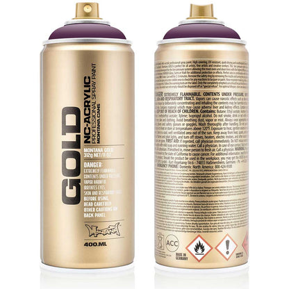 Montana Gold Akrilik Sprey Boya 400ml Deep Purple 4250