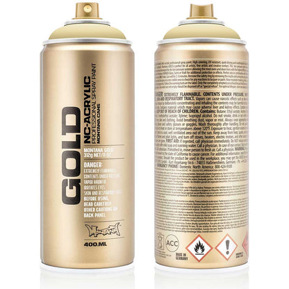 Montana Gold Akrilik Sprey Boya 400ml Sahara Yellow 8010