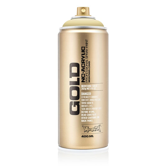 Montana Gold Akrilik Sprey Boya 400ml Sahara Yellow 8010
