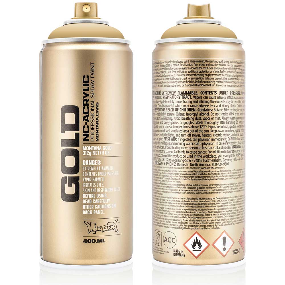 Montana Gold Akrilik Sprey Boya 400ml Sahara Beige 8020