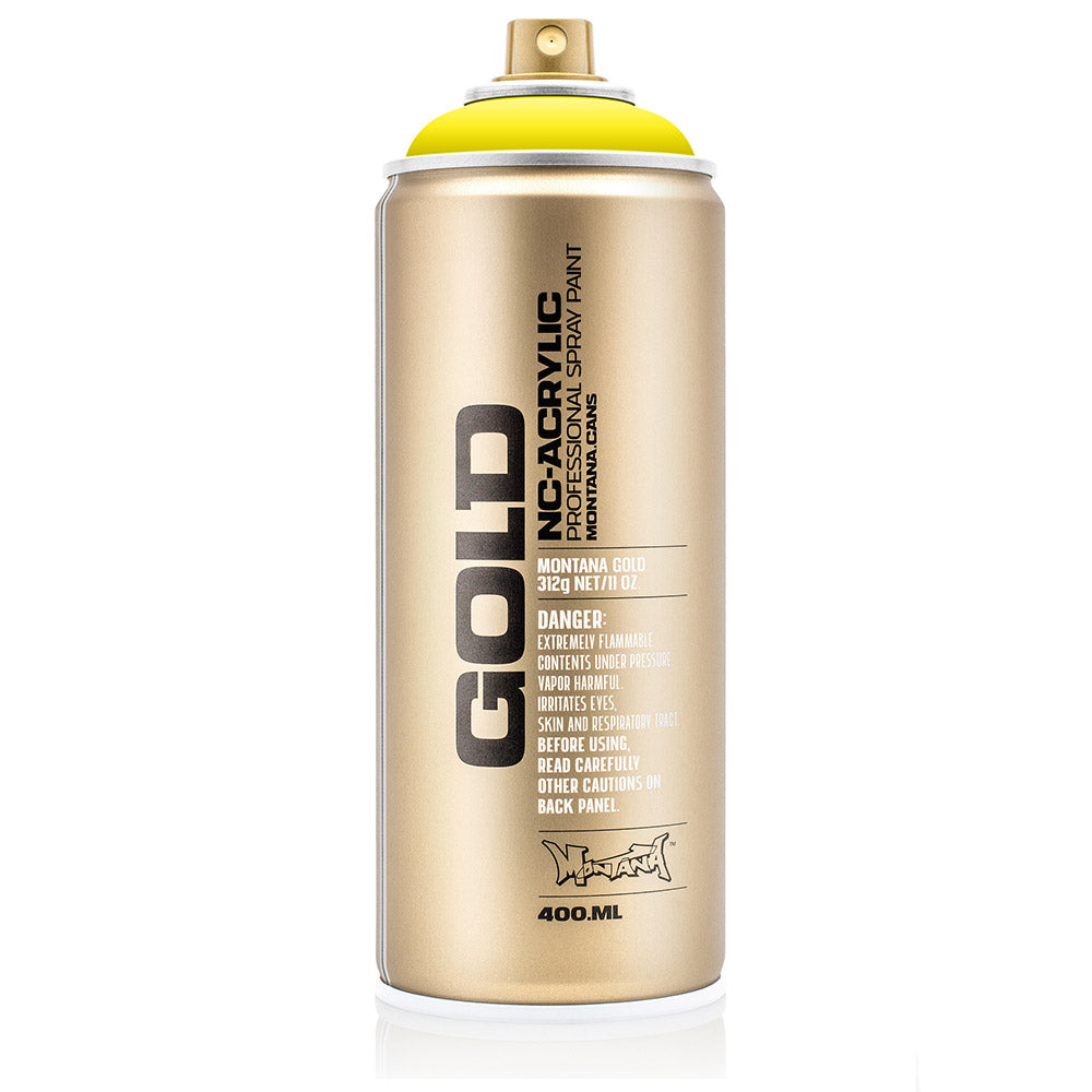 Montana Gold Akrilik Sprey Boya 400ml 100% Yellow P1000