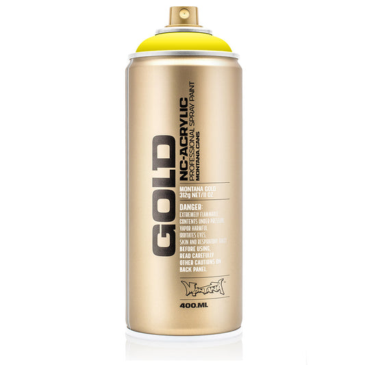 Montana Gold Akrilik Sprey Boya 400ml 100% Yellow P1000