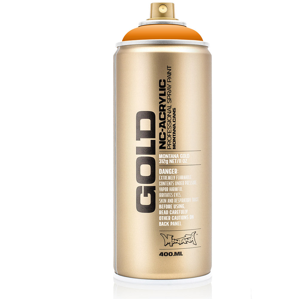 Montana Gold Akrilik Sprey Boya 400ml Shock Orange Light S2000